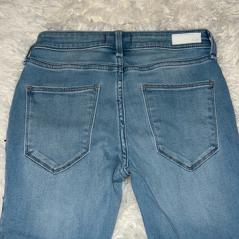 Aberocrombie & fitch harper low rise jean legging (sz 0s)